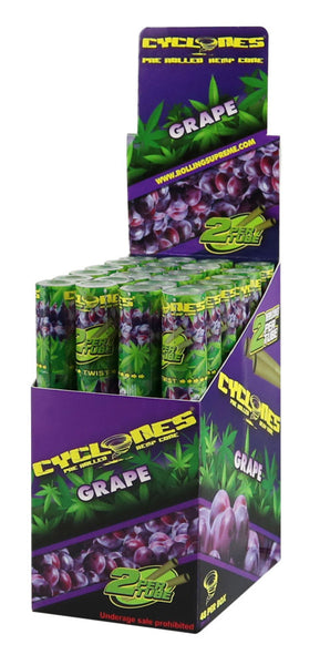 Cyclones Hemp Cone - Grape