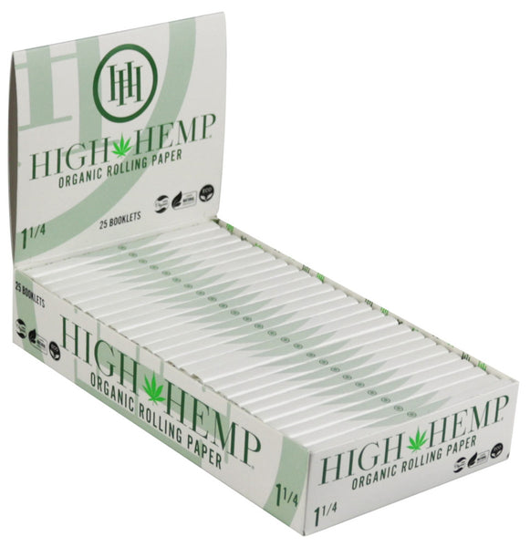 High Hemp Organic Rolling Papers - 1 1/4"