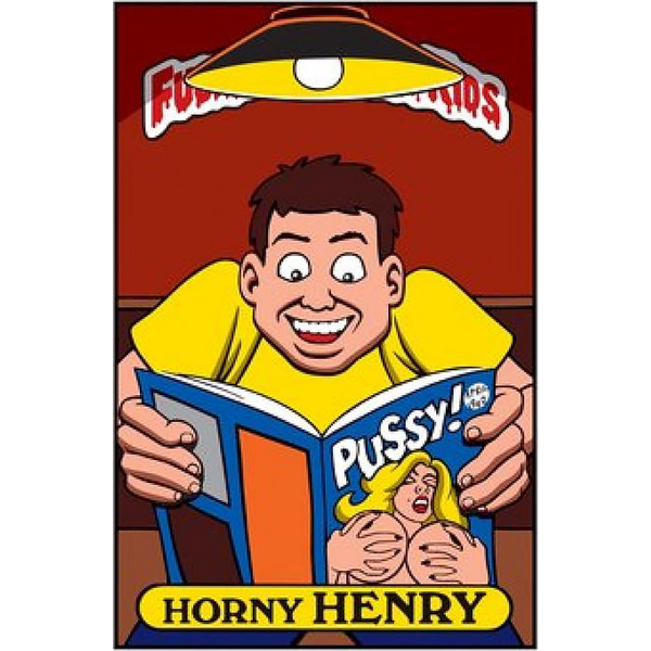 Blind Horny Henry Decal Sticker
