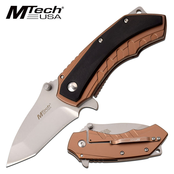 Mtech USA Bronze Assisted Folding Knife