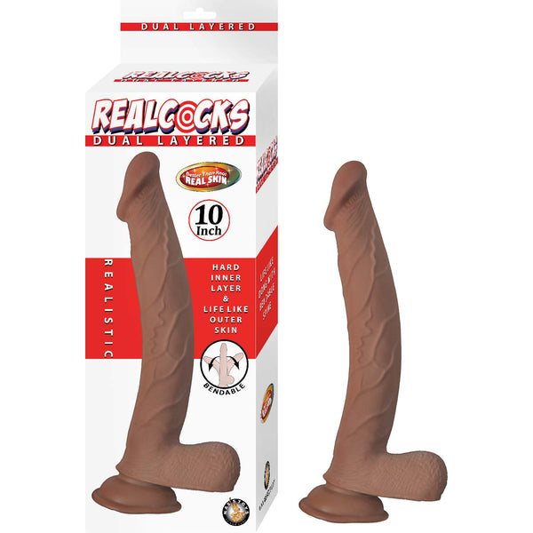 Real Cocks Dual Layered 10″