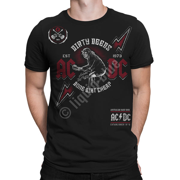 AC/DC Australian Hard Rock Black T-Shirt