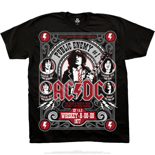 AC-DC Public Enemy T-Shirt