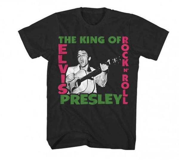 Elvis Presley the King of Rock T-Shirt