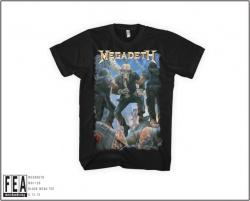 Megadeth Vic Taken Away Mens T-Shirt