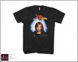 Tom Petty Guitar Heart Mens T-Shirt