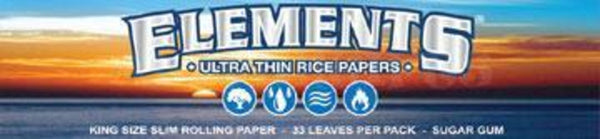 Elements - Ultra Thin Rice Paper - All Sizes