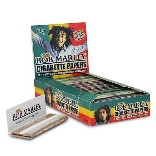 1 1/4 Bob Marley Hemp Rolling Paper