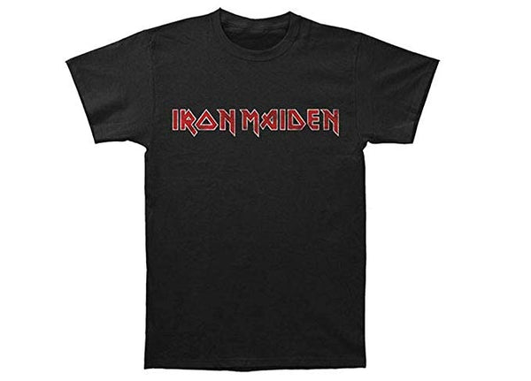 Iron Maiden Distressed Logo T-Shirt