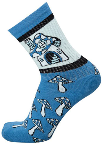 Psockadelic - Mushroom House Socks