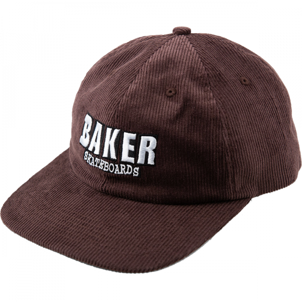 Baker Skateboards - Logo Cord Hat - Brown