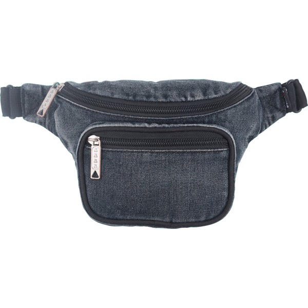 Bumbag Deluxe Fanny Pack - Dazed Washed Demin Black