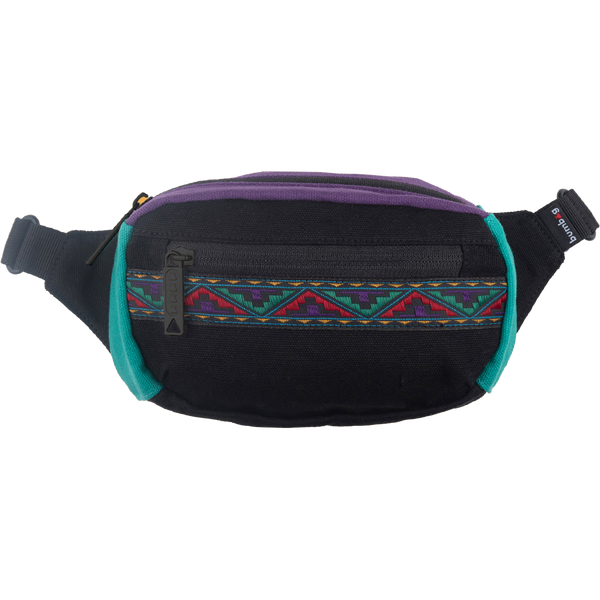 Bumbag Mini - Java Black w/ Aztec Ribbon