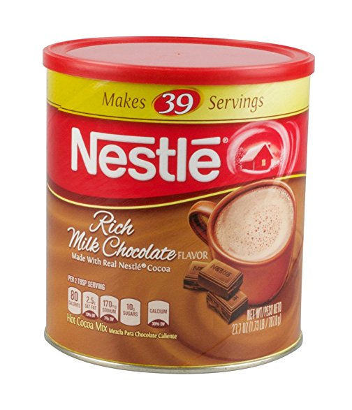 Nestle Hot Cocoa Mix Security Container