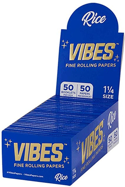 Vibes Rolling Papers - Hemp / Rice / Ultra Thin - Multiple Sizes