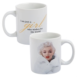 Marilyn Monroe Just a Girl 12 oz. Ceramic Mug