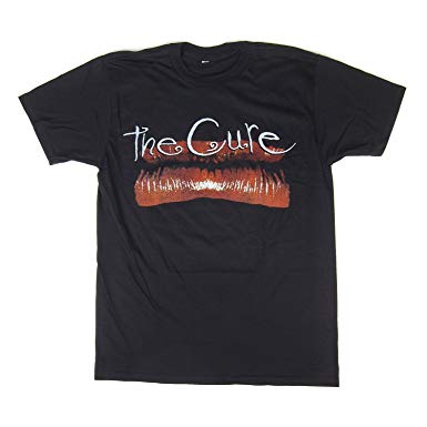 The Cure Men's Kiss Me Lip T-Shirt