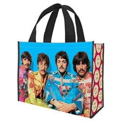 The Beatles Sgt Pepper's Large Recycled Shopper Tote