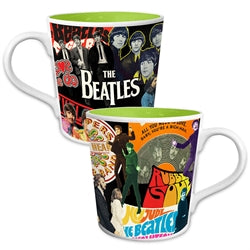The Beatles Album Collage 12 oz. Ceramic Mug