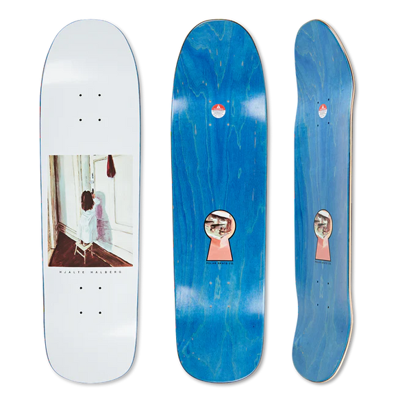 Polar Skate Co -  Hjalte Halberg Keyhole Deck - 8.625" 1991 Jr. Shape