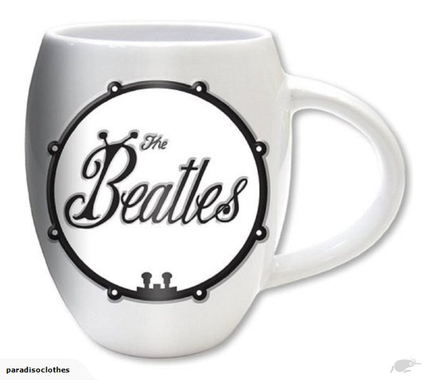 The Beatles Mug Drum Band Logo Official