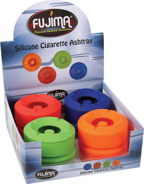 Fujima Silicone Ashtray - 4" / Asst