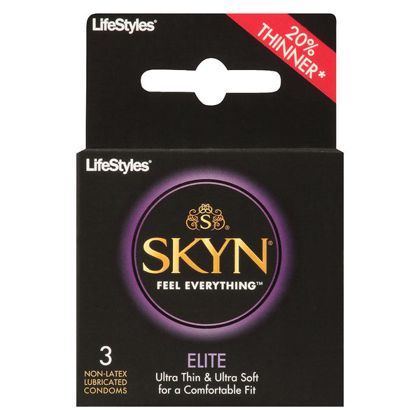 Lifestyles SKYN Elite Condoms - Box of 3