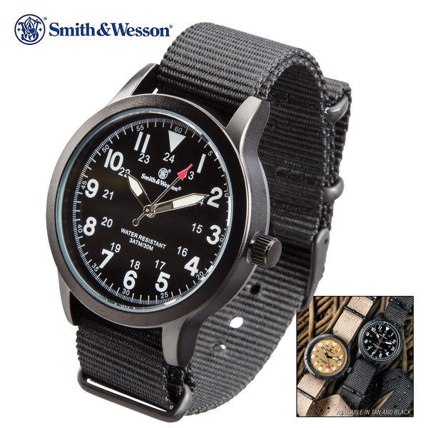 Smith & Wesson NATO Wristwatch - Black