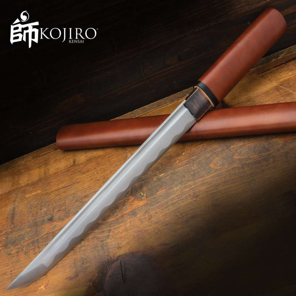 Kojiro Brownwood Tanto Sword And Scabbard