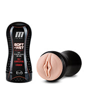 Blush M for Men Soft and Wet Pussy with Pleasure Ridges & Orbs Self Lubricating Stroker