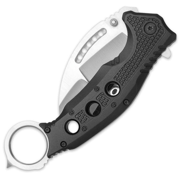 Timber Wolf Satin Finish Karambit Pocket Knife