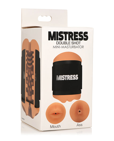 Curve Toys Mistress Double Shot Mini Masturbator