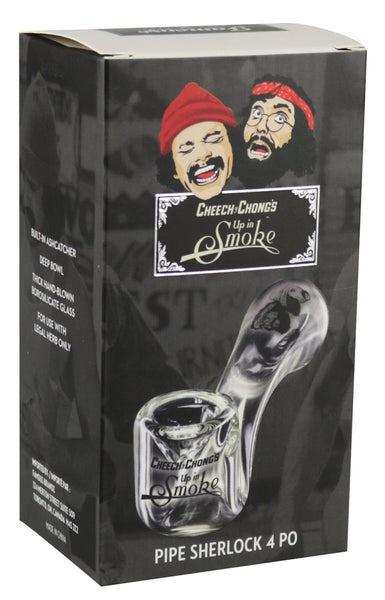 Cheech & Chong Up in Smoke Sherlock Glass Pipe