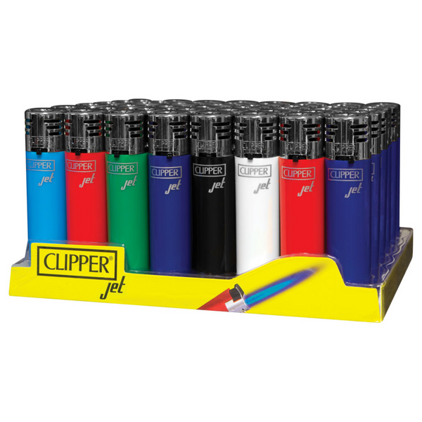 Clipper Jet Refillable Lighter Torch | Solid Colors