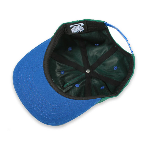 Dial Tone Wheel Co - Dial Logo Snapback Hat - Forest / Navy