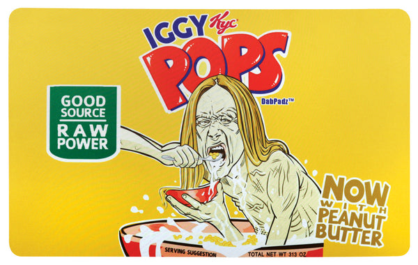 DabPadz Dab Mat - 16"x10" / Iggy Pops