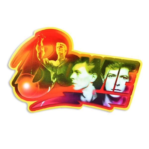 David Bowie Soft Glamour Photo Collage Sticker