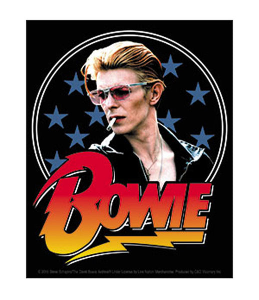 David Bowie Stars Sticker