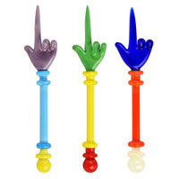 Finger Up Glass Dabber - 4.5"