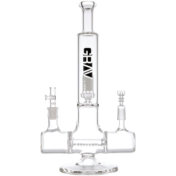 13" Grav Labs Dual Action Inline Water Pipe