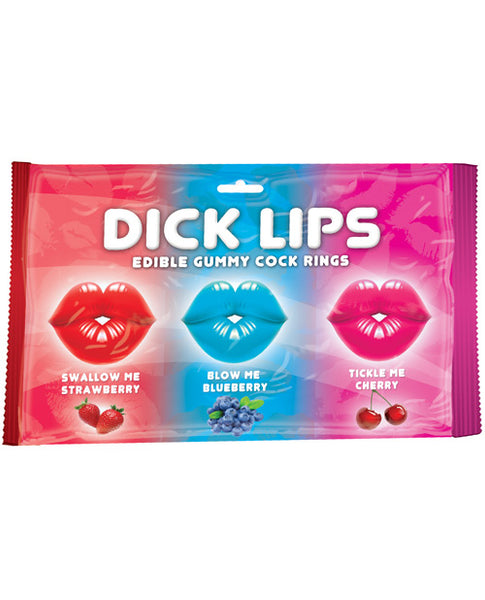 Dicklips Edible Gummy Cock Rings