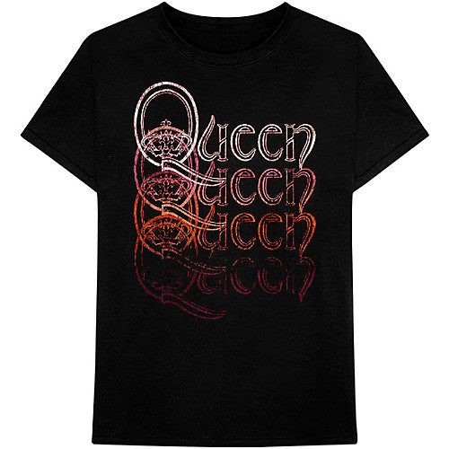 Queen Repeat Logo Mens T-Shirt