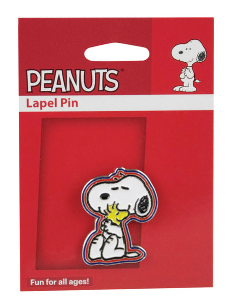 Lapel Pin - Snoopy & Woodstock / 1.25"