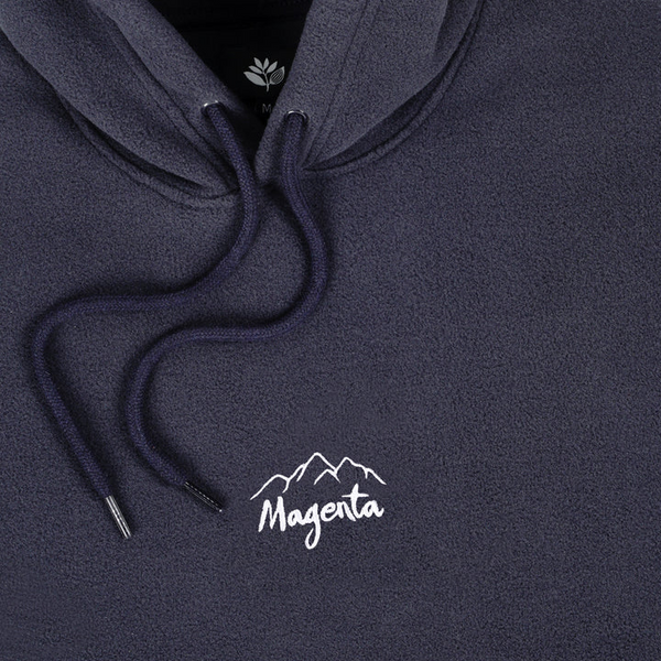 Magenta Skateboards - Mountain Fleece Hoodie - Navy