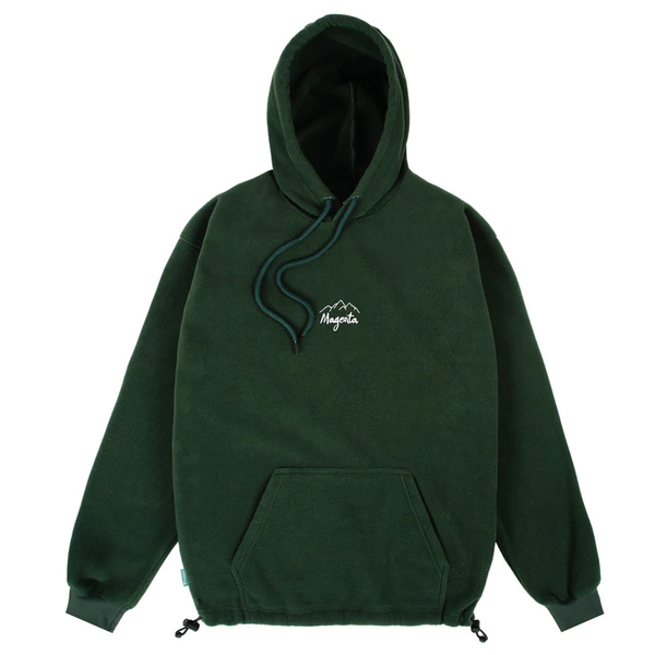 Magenta Skateboards - Mountain Fleece Hoodie - Green