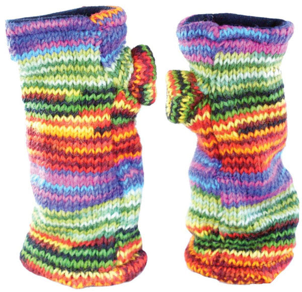 Nepal Fingerless Woolen Handwarmers