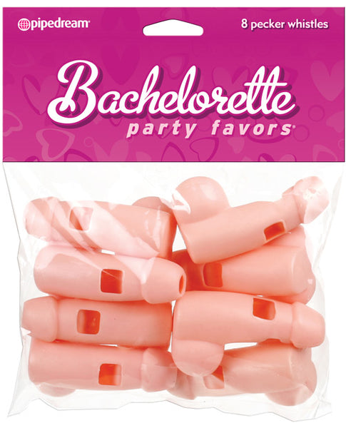 Bachelorette Party Favors Whistles - Pack of 8