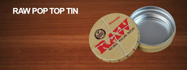 Raw Metal Pop-Up Tin