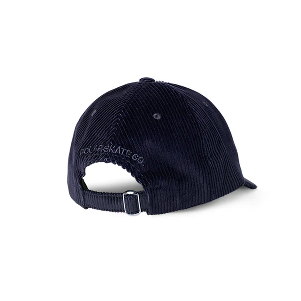 Polar Skate Co. - Cord Stroke Logo Cap - Navy