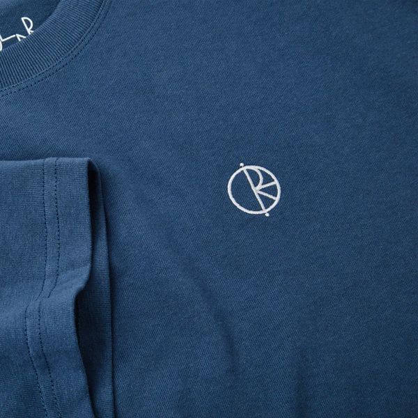 Polar Skate Co - Team Logo T-shirt - Grey Blue